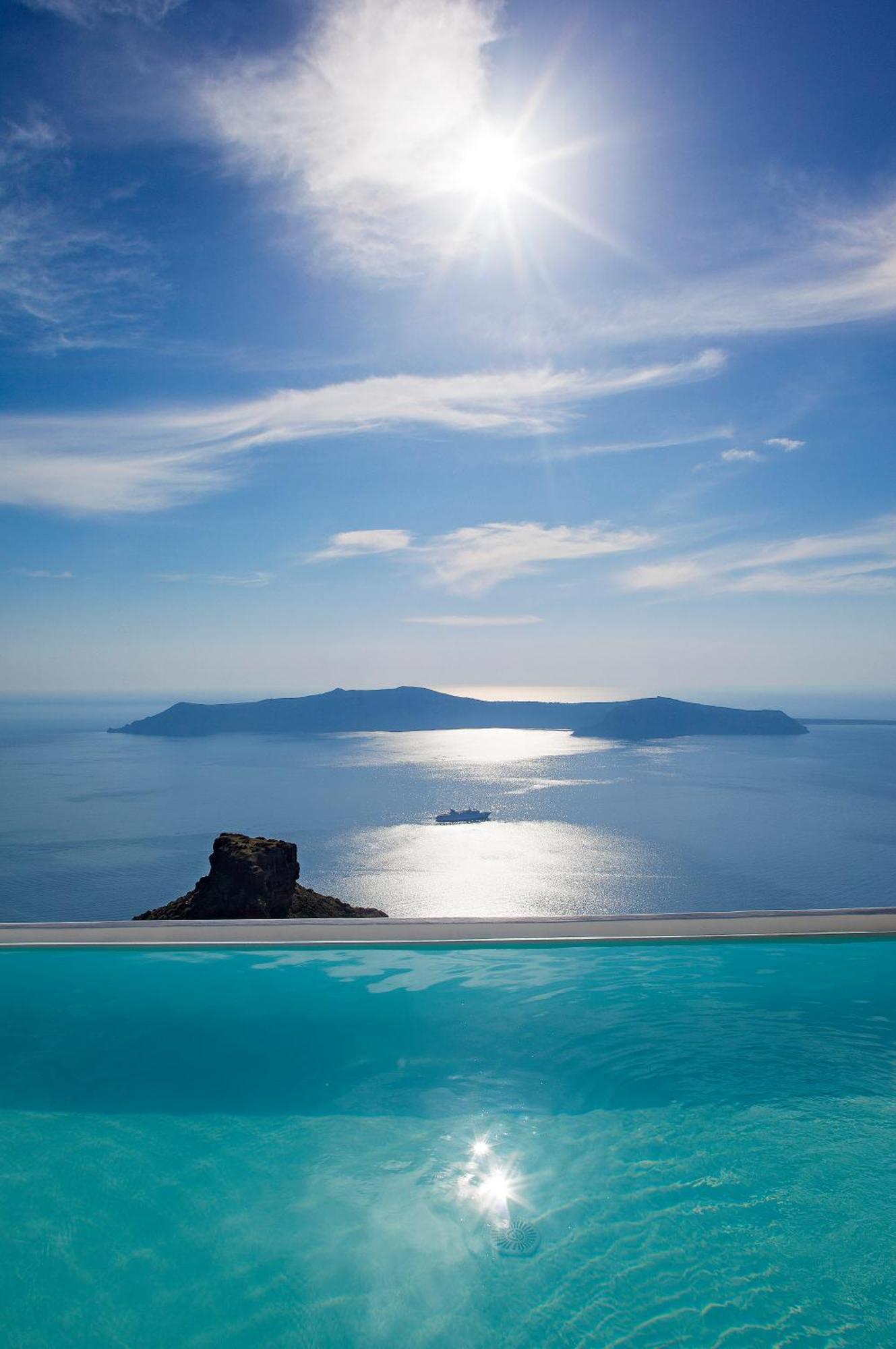 La Maltese Caldera Concept Hotell Imerovígli Eksteriør bilde